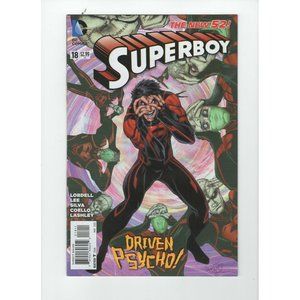 DC Comics The New 52 Super Boy Driven Psycho Comic Book
